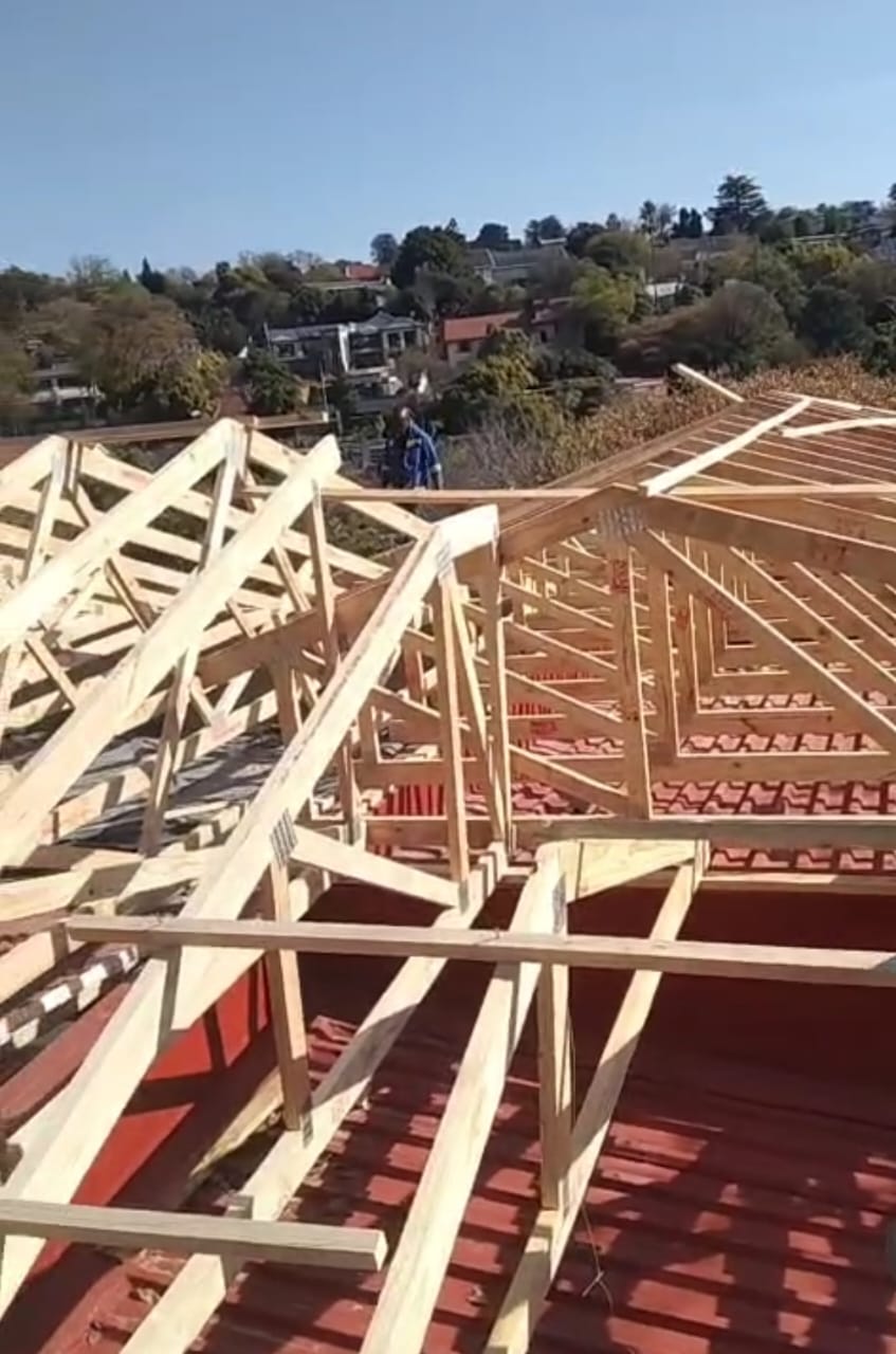 Tile roof project