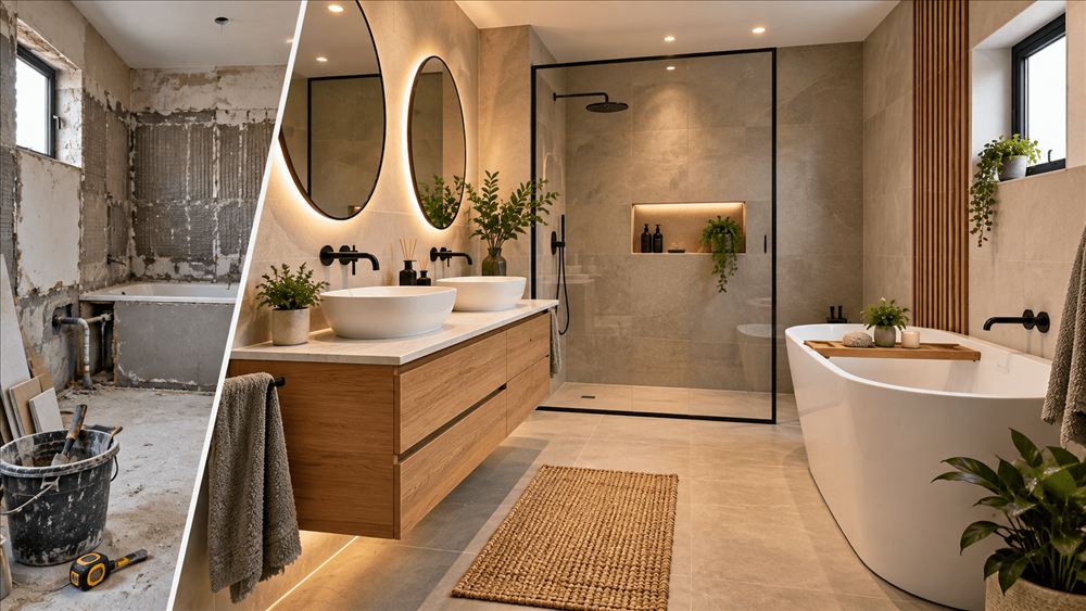 Bathroom renovations