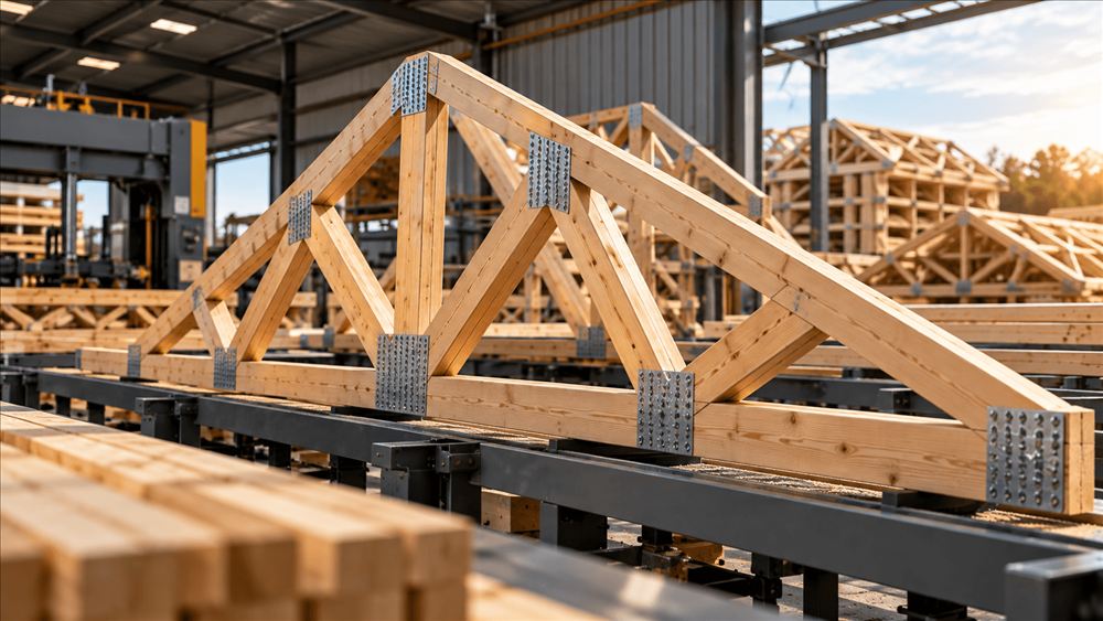 Roof truss manufacturing